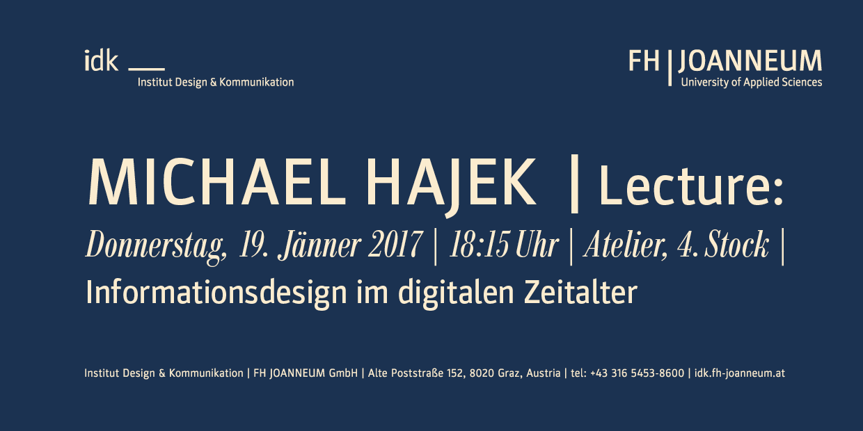 Lecture Michael Hajek