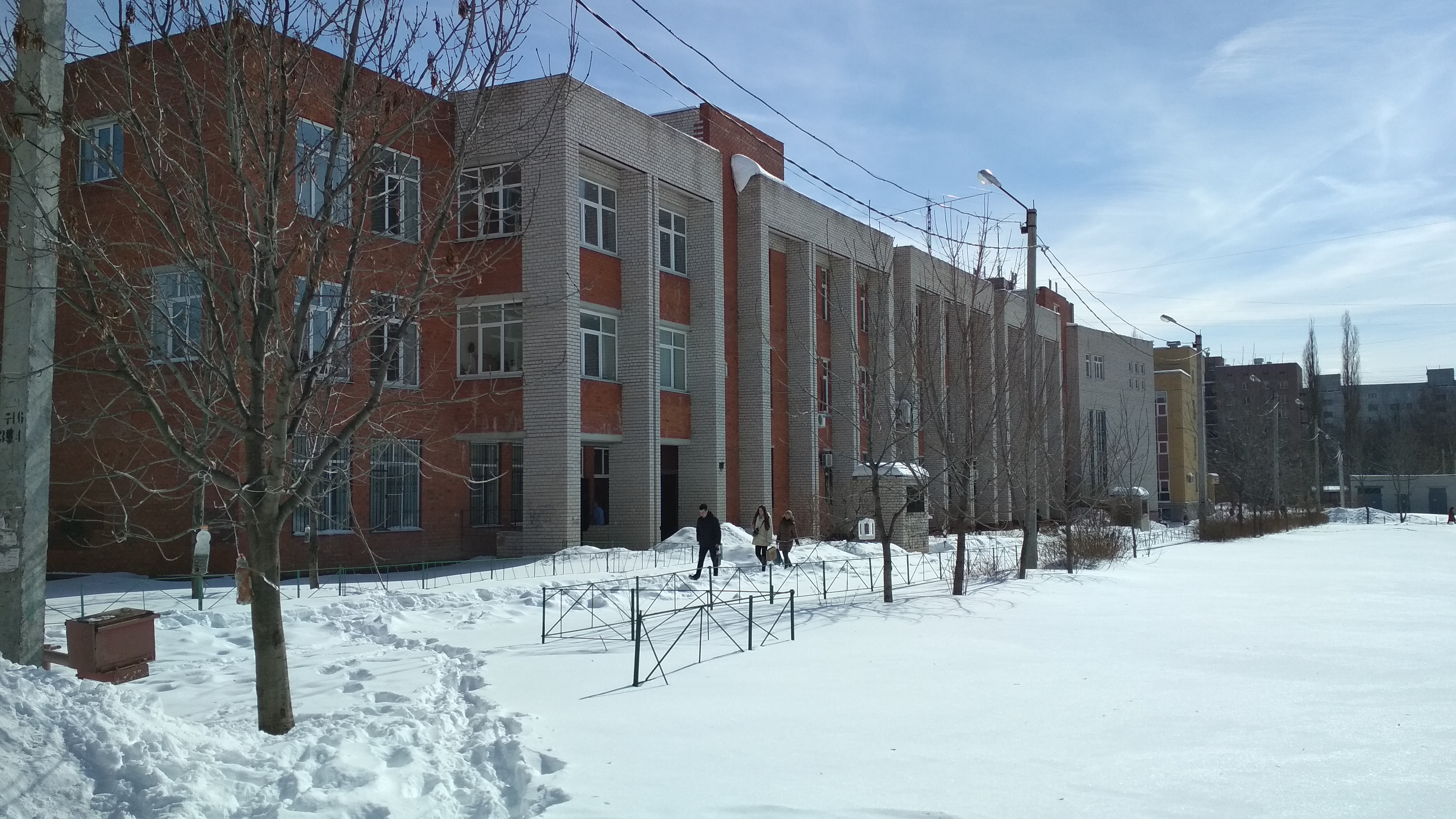 33/5000 The building of the VSU in Russia.