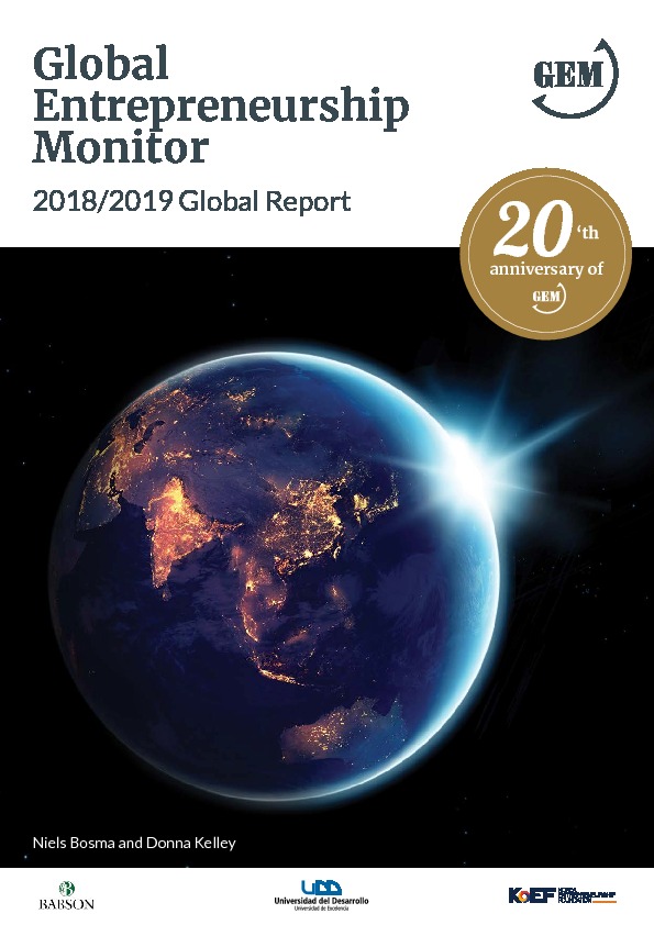 GEM 2018/2019 Global Report