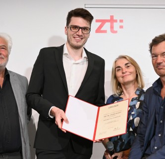 Absolvent der FH JOANNEUM mit „Forschungspreis der Bundeskammer der ZiviltechnikerInnen“ ausgezeichnet