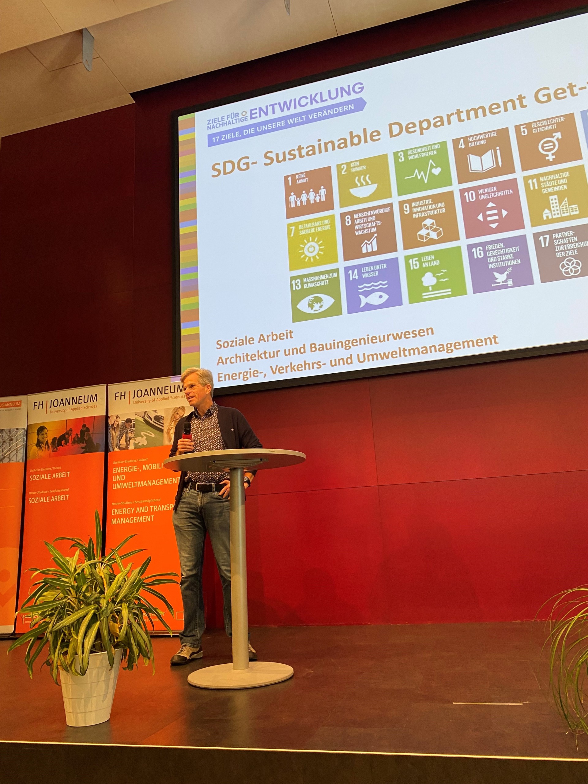 Im Rahmen des Workshops wurden die SDGs genauer thematisiert.