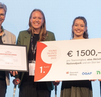 Innovationspreis der Österreich Werbung geht an FH JOANNEUM
