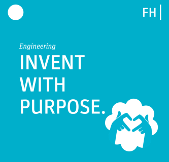 Grafikelement für das Department Engineering: Invent with Purpose
